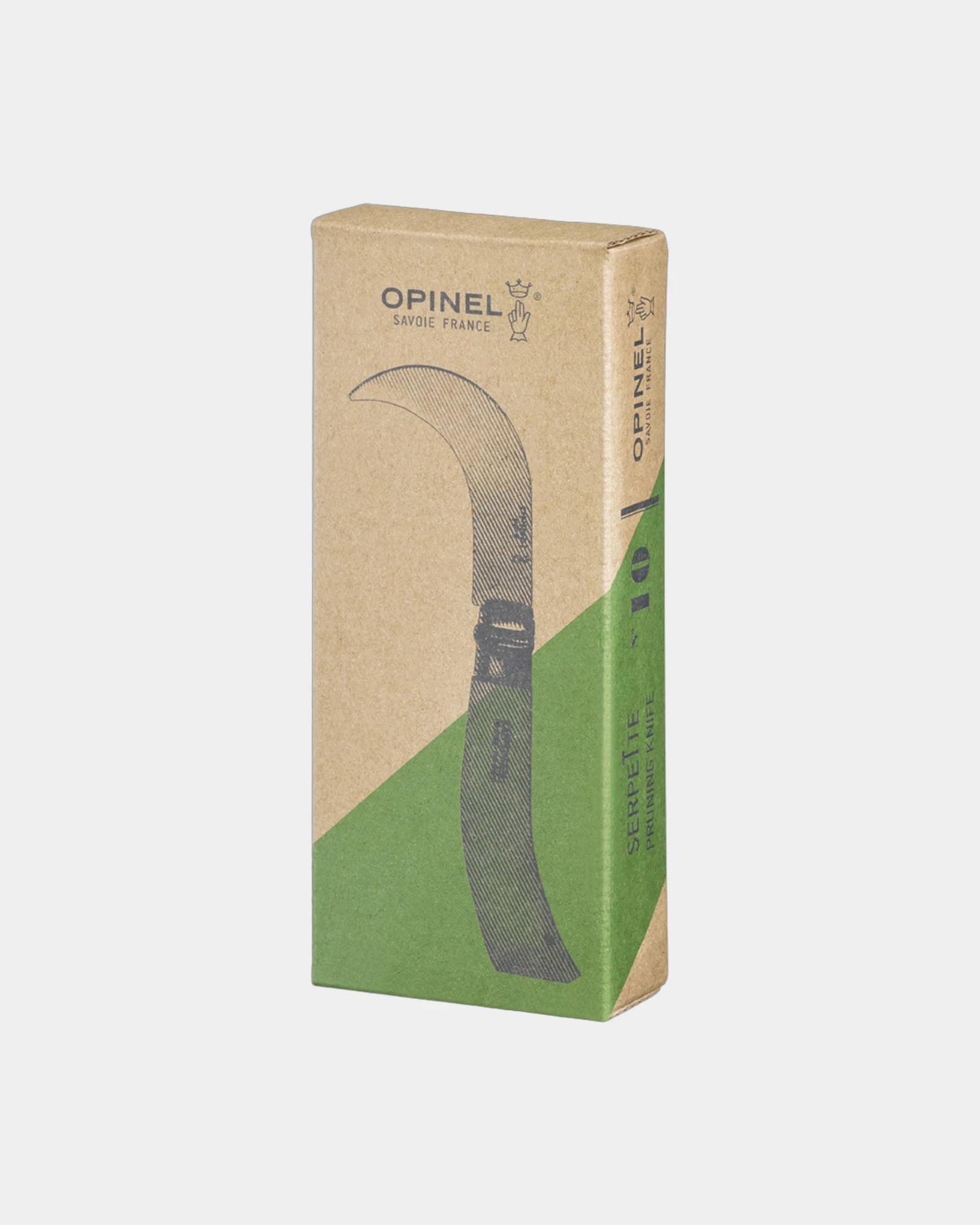 Couteau de jardin acier inoxydable Opinel Serpette N°10 à personnaliser - 1